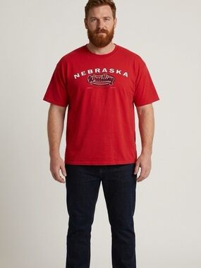 Men's XL Nebraska Wrestling T-shirt
